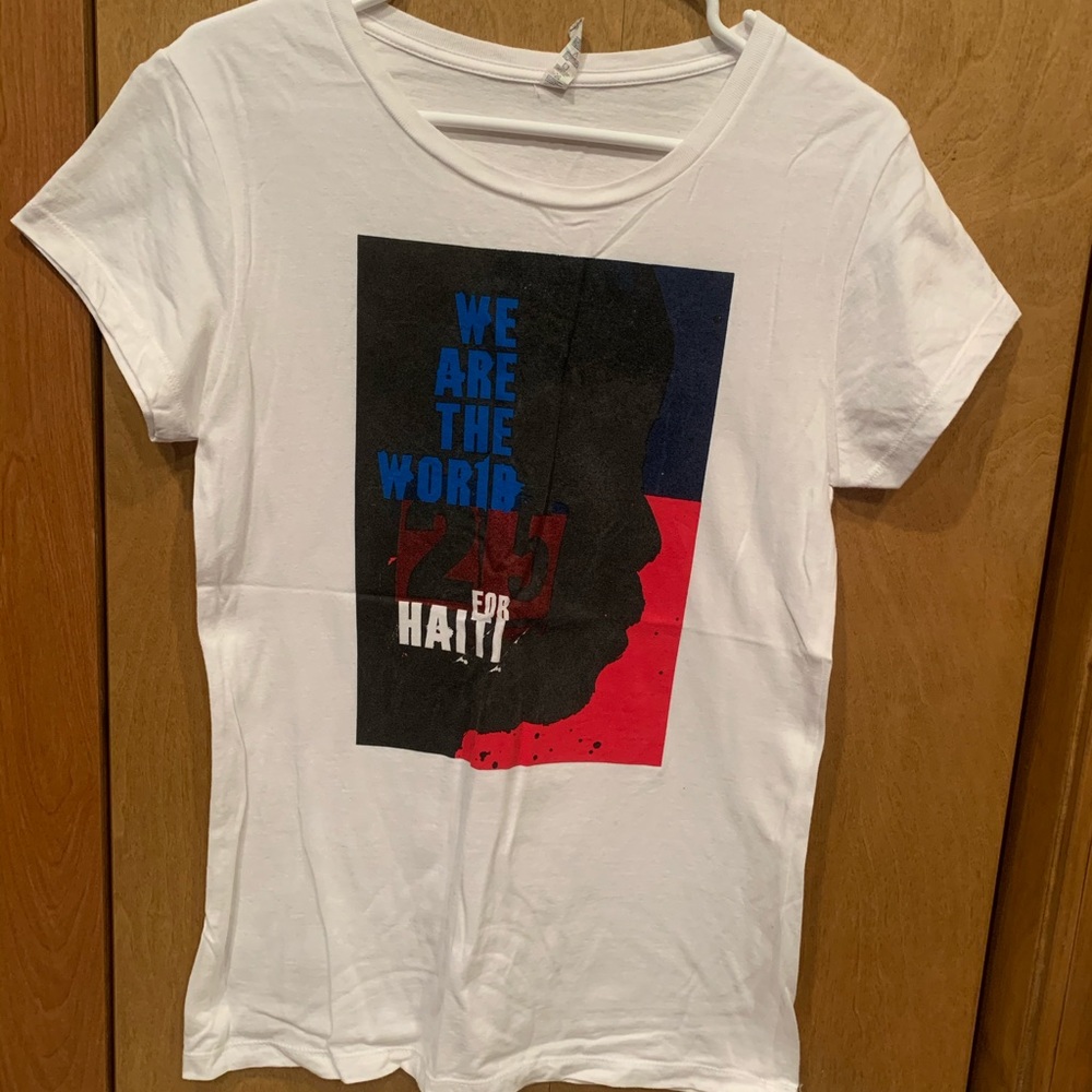 Michael Jackson We Are The World 25th Shirt XL